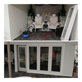 Fix it Solutions - Built wall to close off open area and turn it into a room. - General Contractors Near Me Fix it Solutions - Built wall to close off open area and turn it into a room. - General Contractors Near Me
