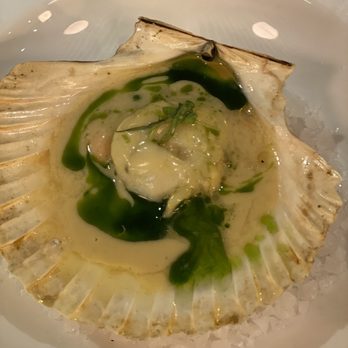 Castizo - Special seafood dish for the night - large scallops in shell, with coconut milk and ginger - Tapas/Small Plates Near Me - Seville, SE