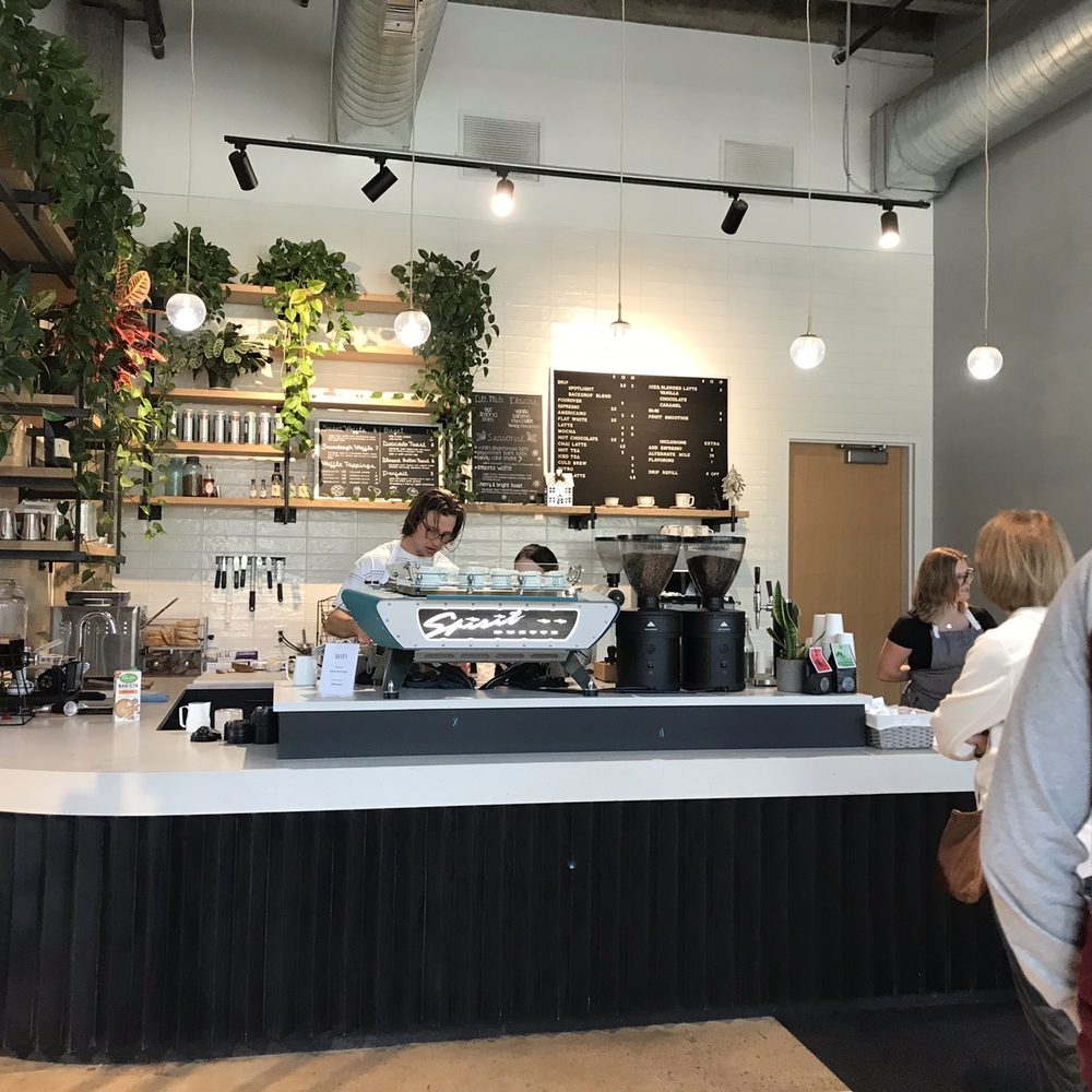 Coffee at Station West - Cashier and menu - Coffee & Tea Near Me - Charlotte, North Carolina