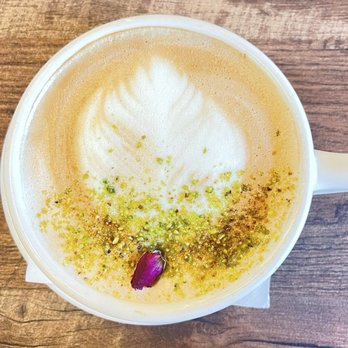 Zaatar Bistro - Pistaccino 8.99 - Breakfast & Brunch Near Me - Fresno, California Zaatar Bistro - Pistaccino 8.99 - Breakfast & Brunch Near Me - Fresno, California