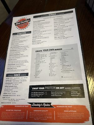 Menu photo 5 Bad Daddy's Burger Bar Smyrna, GA