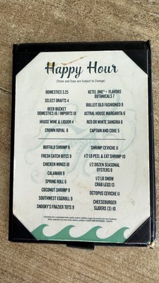 Menu photo 2 Snooky's Oceanfront North Myrtle Beach, SC Menu photo 2 Snooky's Oceanfront North Myrtle Beach, SC