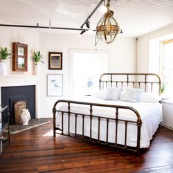 Green Front Furniture - Worthen Furniture's custom iron and brass beds are handcrafted in Richmond, VA -- and built to elevate any bedroom with lasting style.