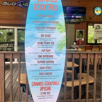 Chain O Lakes Bar & Grill - Summer drink special's - Bars Near Me - Waupaca, Wisconsin