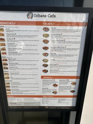 Menu photo 8 Urbane Cafe Long Beach, CA