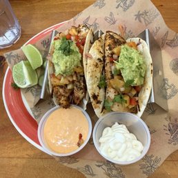 Blackened mahi tacos Blackened mahi tacos