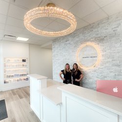 Front office and waiting room of our spa