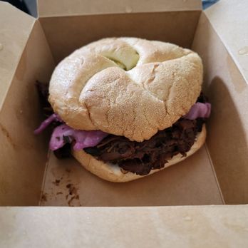 Wisdom Bakery & Cafe - BBQ pulled "pork" sandwich - Vegan Near Me - Spring, Texas