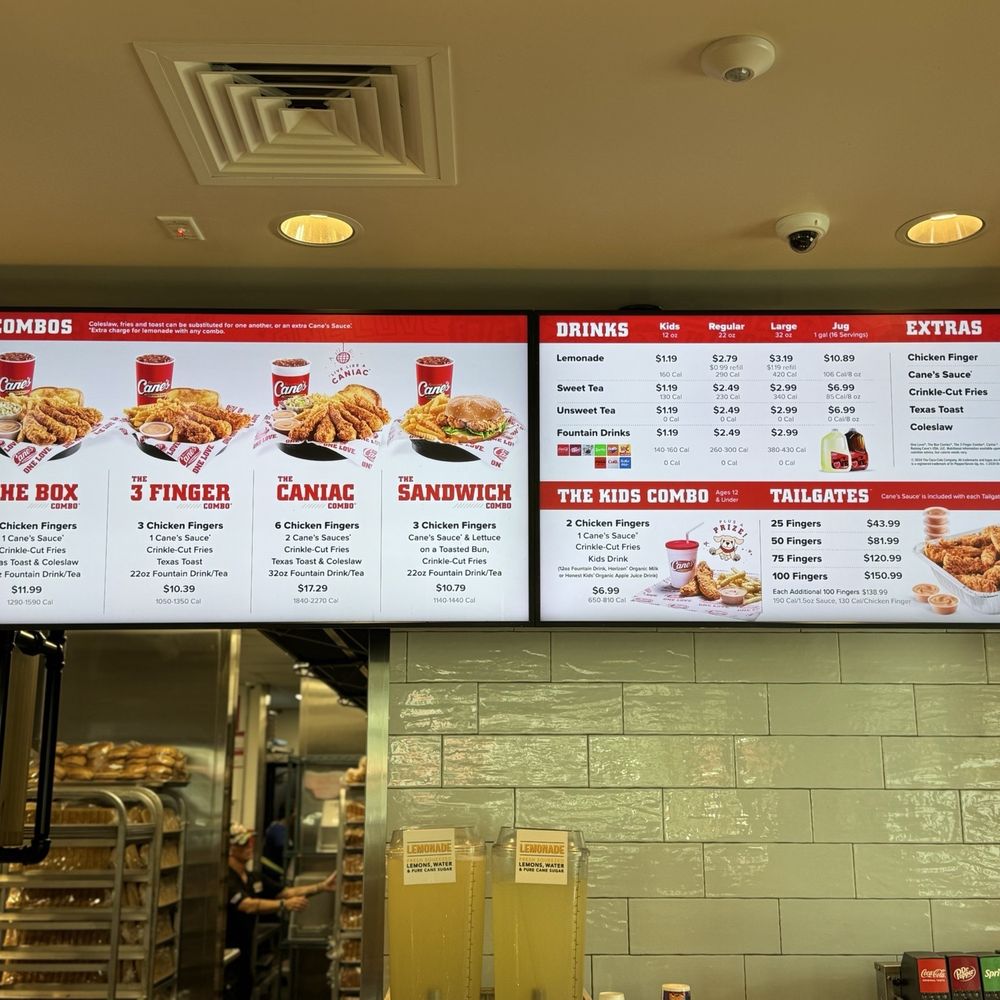 Raising Canes - Menu - Fast Food Near Me - Lutz, Florida Raising Canes - Menu - Fast Food Near Me - Lutz, Florida