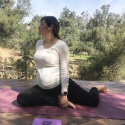 Maternal Root - Private Prenatal Yoga Session! Beautiful experience.