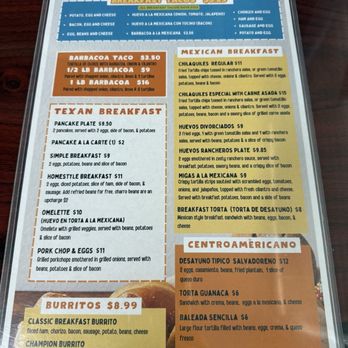 Cristo Rey Restaurant & Bakery - Breakfast menu - All Day - Salvadoran Near Me - Dickinson, Texas Cristo Rey Restaurant & Bakery - Breakfast menu - All Day - Salvadoran Near Me - Dickinson, Texas