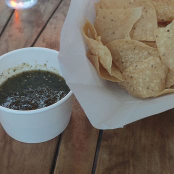 Muchacho - Chips and salsa verde - Tacos Near Me - Atlanta, Georgia