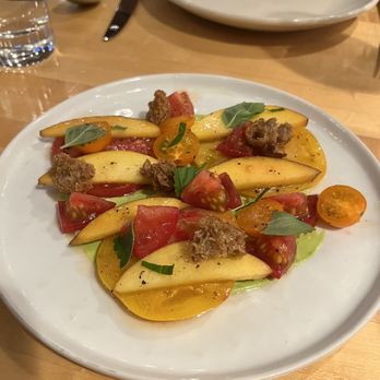 Birch - Tomato salad - New American Near Me - Milwaukee, Wisconsin
