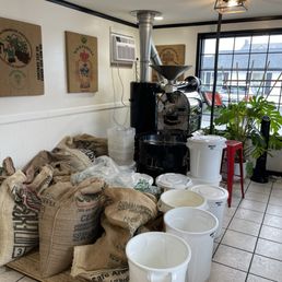 Not just a coffee shop when they do their own roasting