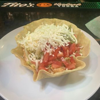 Agave Bar And Grill - Taco Salad with Shredded Chicken - Mexican Near Me - Columbus, Georgia Agave Bar And Grill - Taco Salad with Shredded Chicken - Mexican Near Me - Columbus, Georgia