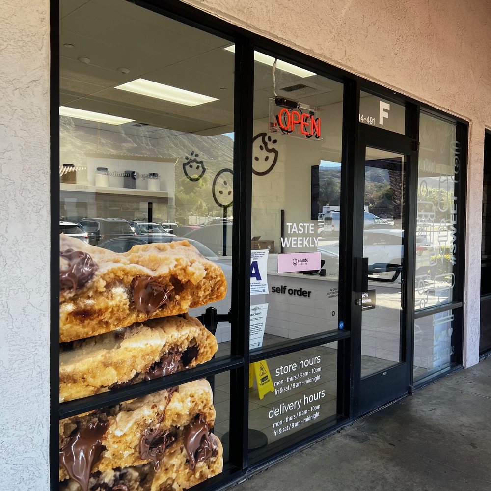 Crumbl - Palm Desert - Entrance - Bakeries Near Me - Palm Desert, California