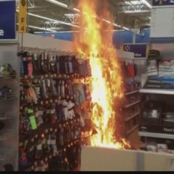 Walmart Supercenter - Fire