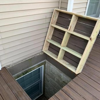 The Grizzly Carpenter - Trex deck with built in egress exit - General Contractors Near Me The Grizzly Carpenter - Trex deck with built in egress exit - General Contractors Near Me