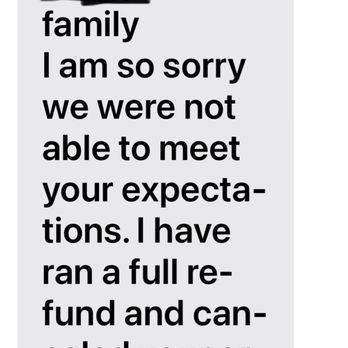 Little Green House Florist - Text from the one who was helping us that just canceled the order - Florists Near Me - Big Bear Lake, California