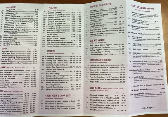 Menu photo 3 China King Restaurant Goochland, VA