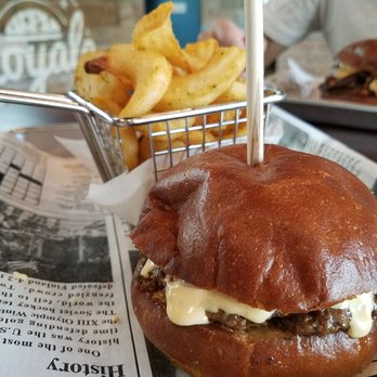 Royale with Cheese - Plain, tiny burger. - Burgers Near Me - Detroit, Michigan Royale with Cheese - Plain, tiny burger. - Burgers Near Me - Detroit, Michigan