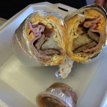 Master's Donuts - The mother of all breakfast burritos - Bakeries Near Me - Oxnard, California