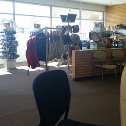 A partial view of the retail area