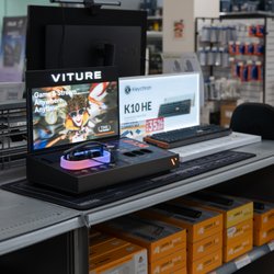PC demos and VR glasses demo available in store