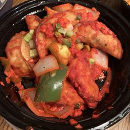 Veggie Tandoori momo