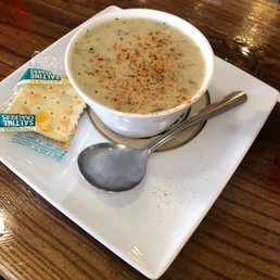 Salmon chowder