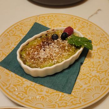 Southeast Impression - Pandan Creme Brulee - Thai Near Me - Fairfax, Virginia Southeast Impression - Pandan Creme Brulee - Thai Near Me - Fairfax, Virginia
