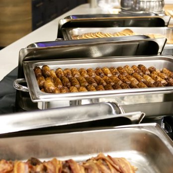 Top Hat Catering - Breakfast Buffet with Pancakes, Sausage, Bacon - Caterers Near Me - Irvine, California Top Hat Catering - Breakfast Buffet with Pancakes, Sausage, Bacon - Caterers Near Me - Irvine, California