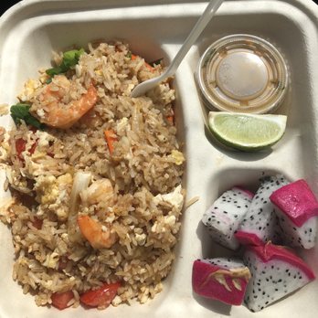 Nui's Garden Kitchen - Garlic Roasted Shrimp with fried rice - Food Trucks Near Me - Kula, Hawaii Nui's Garden Kitchen - Garlic Roasted Shrimp with fried rice - Food Trucks Near Me - Kula, Hawaii