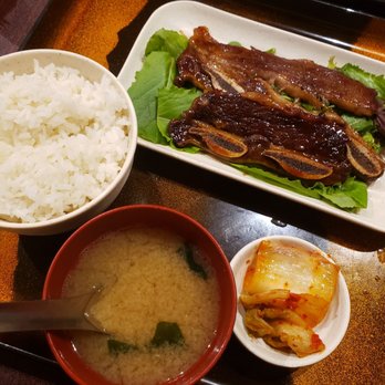 Yakiniku Sizzle - Kalbi Teishoku Set $12.95 - Japanese Near Me - Honolulu, Hawaii Yakiniku Sizzle - Kalbi Teishoku Set $12.95 - Japanese Near Me - Honolulu, Hawaii