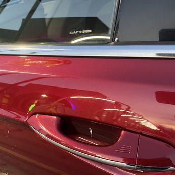 Rocket Express Car Wash - There was some hard white stuff on the driver-side rear passenger door, that I'm sure wasn't there before the wash. - Car Wash Near Me - Midvale, Utah