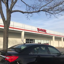Store front from parking lot