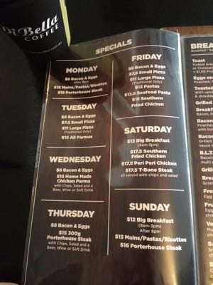 Menu photo 2 La Roche Cafe St Kilda, VIC