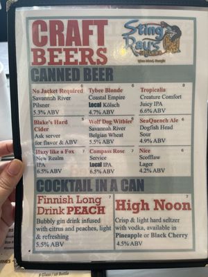 Menu photo 6 StingRay's Seafood Tybee Island, GA Menu photo 6 StingRay's Seafood Tybee Island, GA