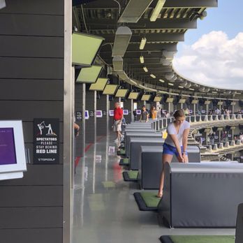 Topgolf - Second floor bays - New American Near Me - Orlando, Florida Topgolf - Second floor bays - New American Near Me - Orlando, Florida