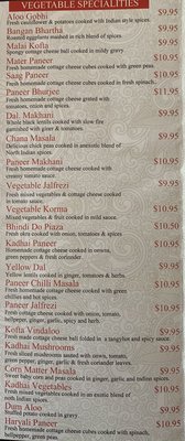 Menu photo 6 Taj Mahal Indian Restaurant Carol Stream, IL Menu photo 6 Taj Mahal Indian Restaurant Carol Stream, IL