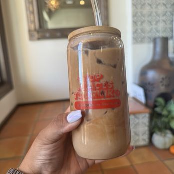 Calioh Coffee - Almond milk mocha latte - Coffee & Tea Near Me - Moorpark, California