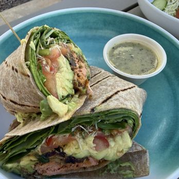 solviva - BLACKENED KING SALMON WRAP - New American Near Me - Rancho Palos Verdes, California solviva - BLACKENED KING SALMON WRAP - New American Near Me - Rancho Palos Verdes, California