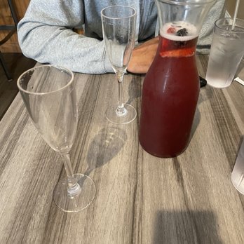 Happy Cafe - Wild berry mimosa carafe - Cafes Near Me - Virginia Beach, Virginia Happy Cafe - Wild berry mimosa carafe - Cafes Near Me - Virginia Beach, Virginia