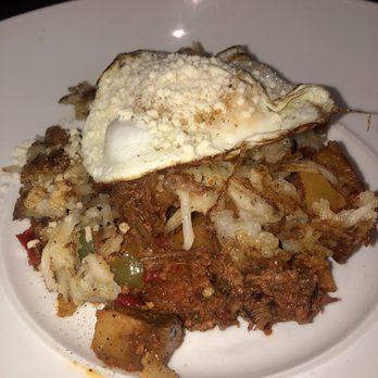 Savoir - Hash with fried egg - Breakfast & Brunch Near Me - Houston, Texas Savoir - Hash with fried egg - Breakfast & Brunch Near Me - Houston, Texas