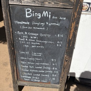 Bing Mi - Menu - Food Trucks Near Me - Portland, Oregon