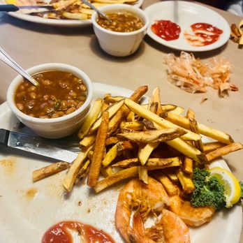 Pinchers - PEEL & EAT SHRIMP (hot) and fresh cut fries and baked beans - Seafood Near Me - Lakewood Ranch, Florida Pinchers - PEEL & EAT SHRIMP (hot) and fresh cut fries and baked beans - Seafood Near Me - Lakewood Ranch, Florida