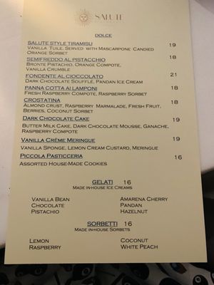 Menu photo 3 Salute Ristorante Palm Beach Palm Beach, FL Menu photo 3 Salute Ristorante Palm Beach Palm Beach, FL
