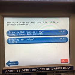 US Post Office - No way - the damn thing wanted to charge me more than the cost of the contents?What happened to first class rates. low class decision USPS.