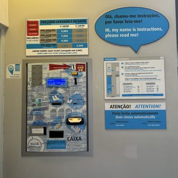 WashStation - Pay Machine to Use Machines - Laundromat Near Me - Lisbon, 11 WashStation - Pay Machine to Use Machines - Laundromat Near Me - Lisbon, 11