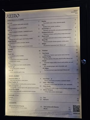 Menu photo 7 Akiro Chicago, IL